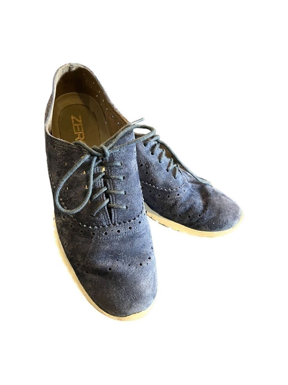 Cole Haan Blue Zerogrand Wing Oxford Women's Size 6B